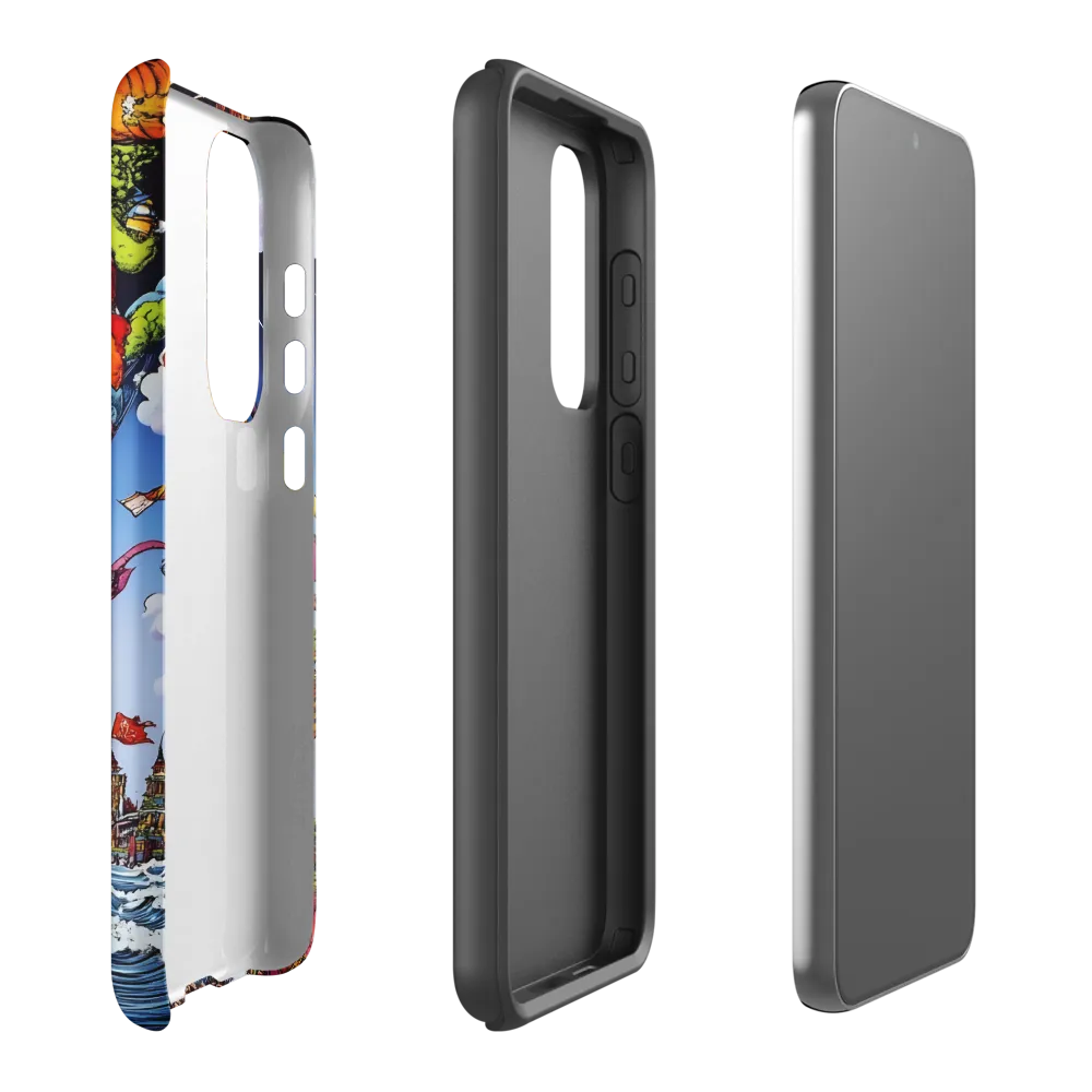 Voyage of Whimsy: A Surreal Sailor's Dream | Phone Case |  S23 Plus | Tough Case | Matte