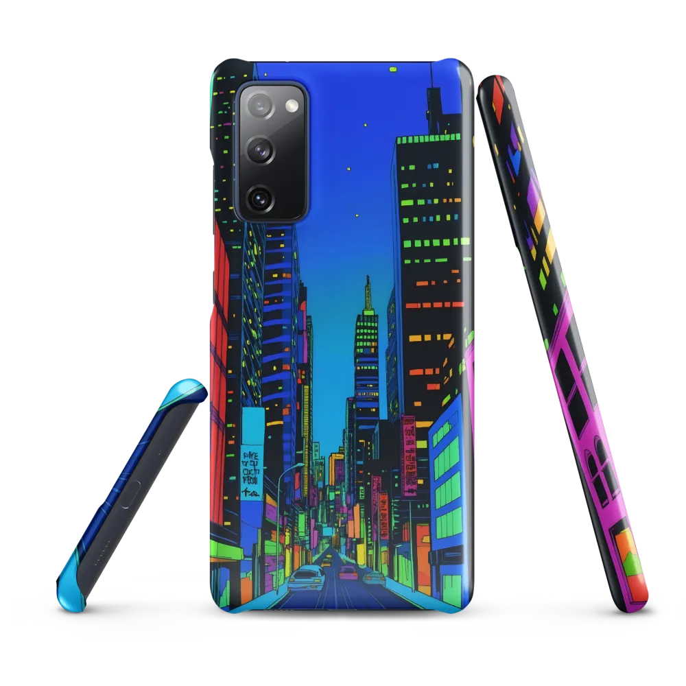 Neon Dreamscape: A Futuristic City at Dusk