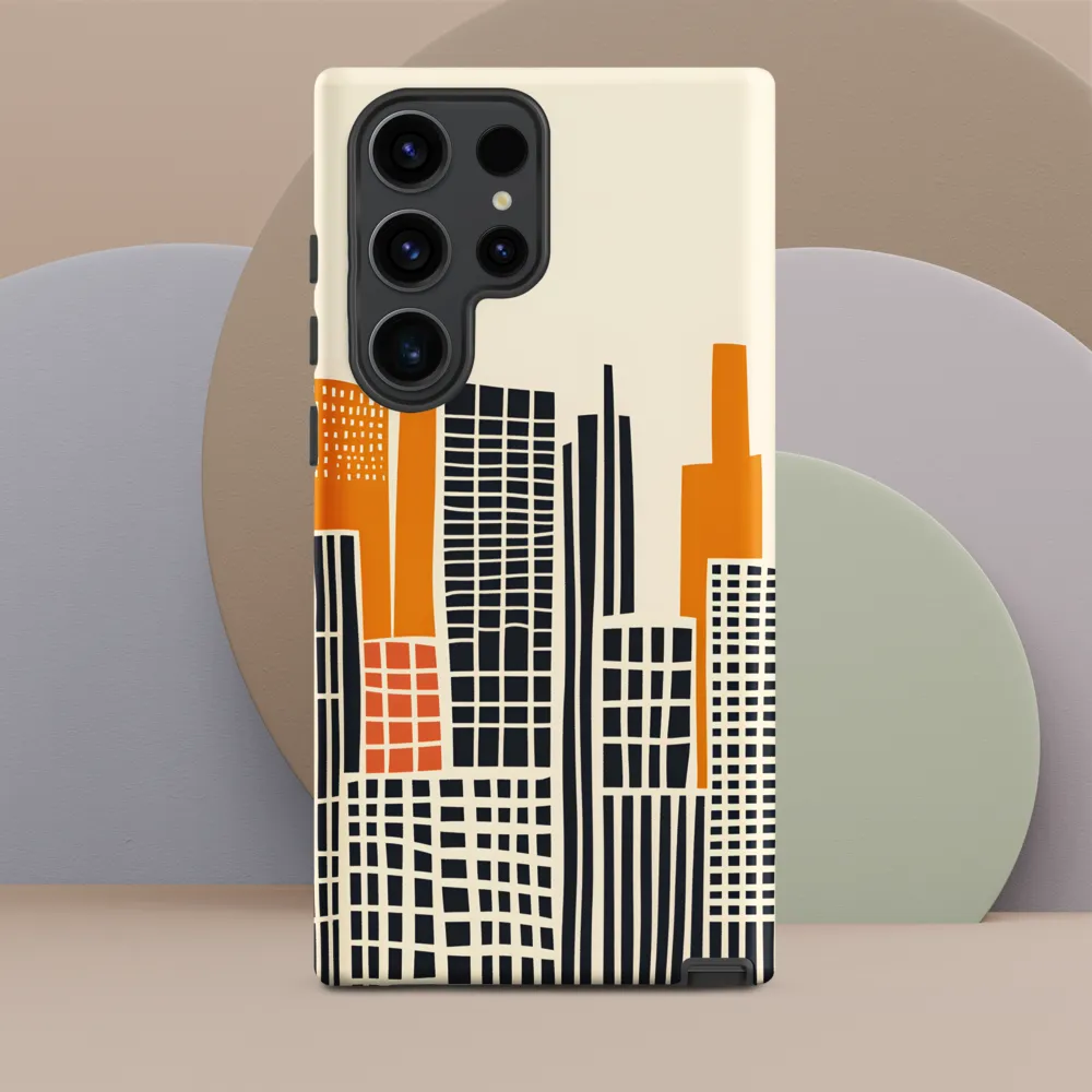 Urban Rhythms: A Graphic Cityscape