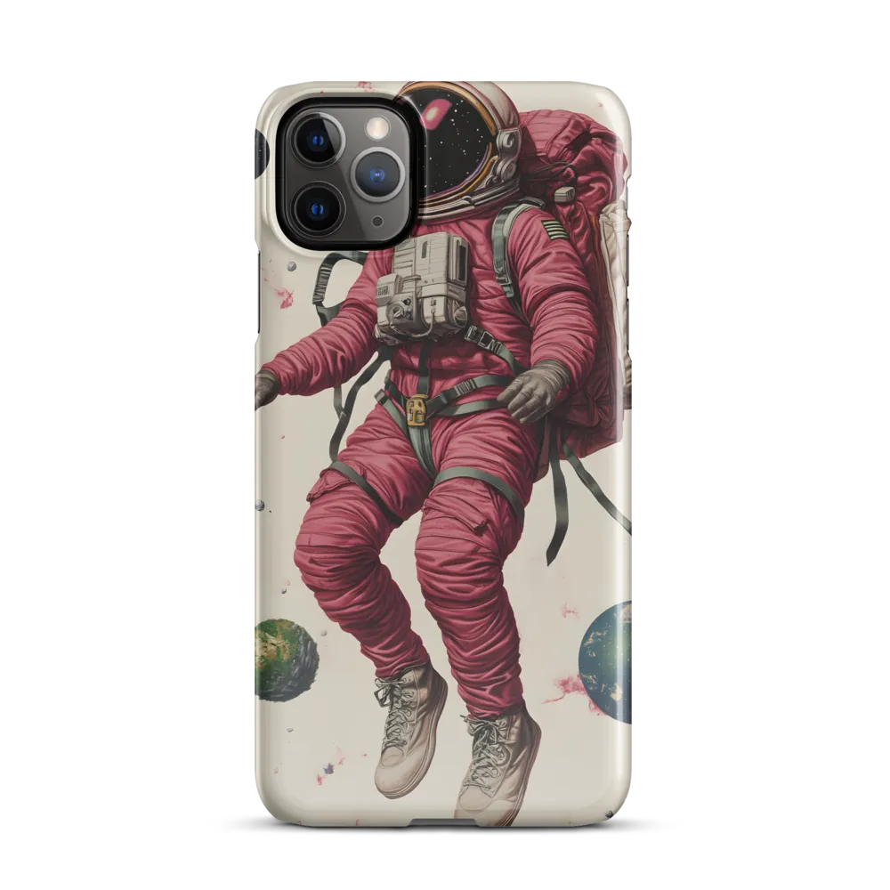 Cosmic Voyager: The Space Explorer | Phone Case |  11 Pro Max | Snap Case | Glossy