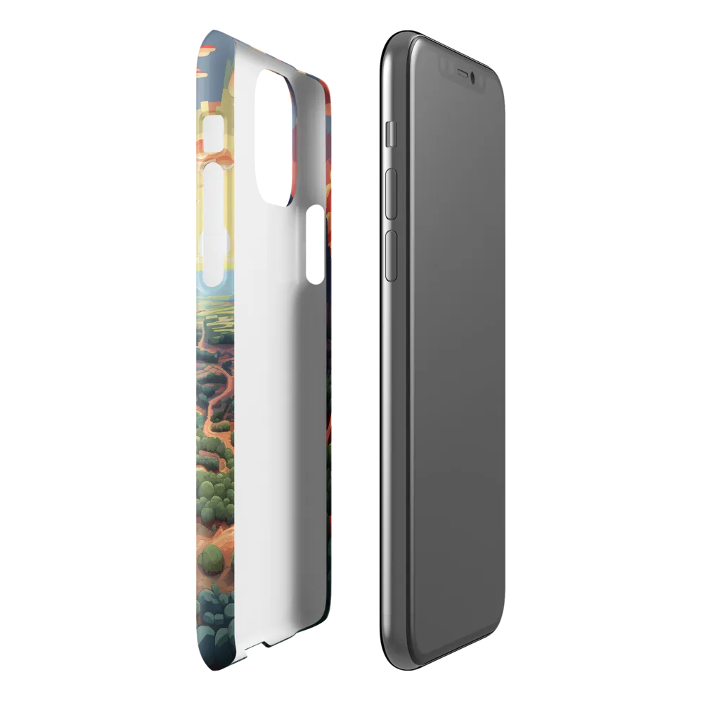 Desert Serenity at Dusk | Phone Case |  11 Pro | Snap Case | Glossy