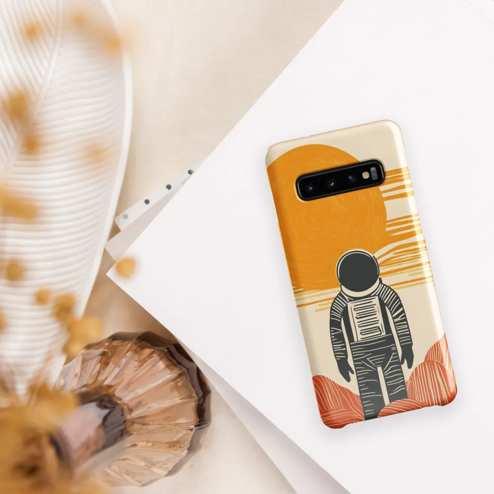 Contemplation on a Distant World | Phone Case |  S10 | Snap Case | Glossy