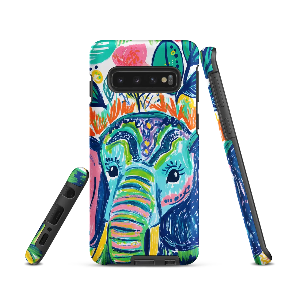 Whimsical Elephant Portrait