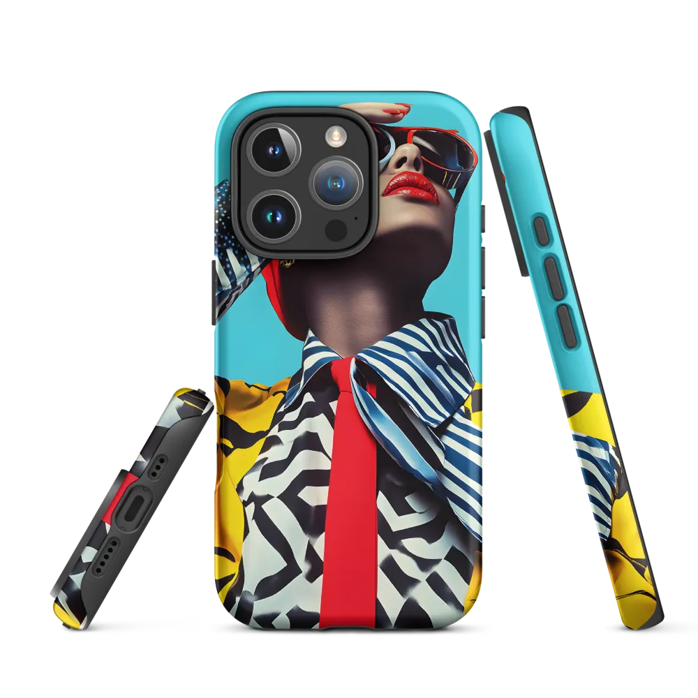 Chic Confidence in Bold Patterns