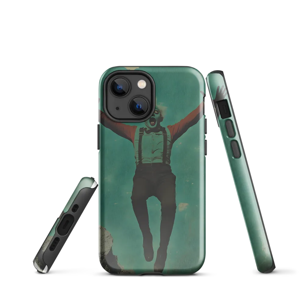 Ethereal Leap of Joy | Phone Case |  13 mini | Tough Case | Glossy