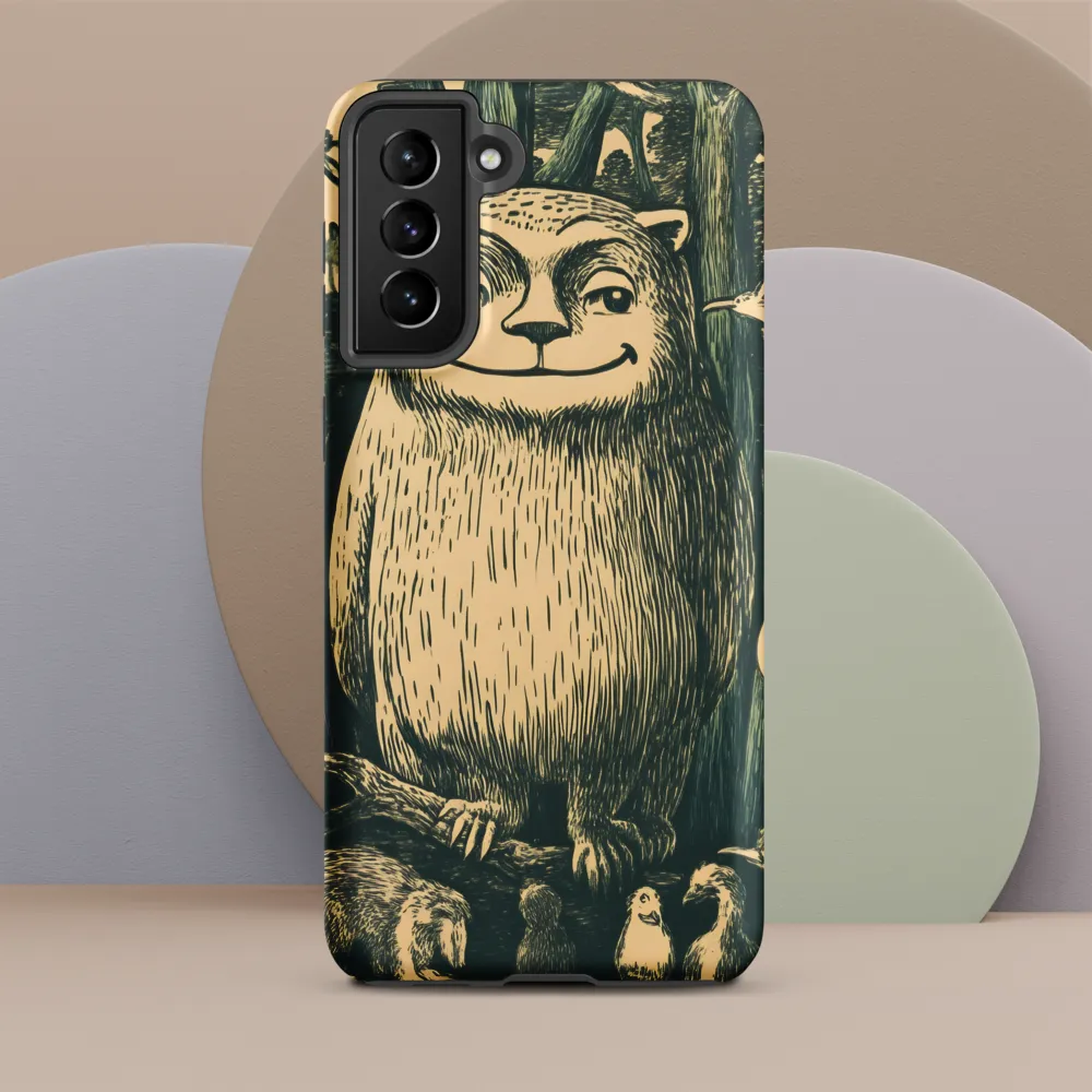 Forest Guardian: A Whimsical Encounter