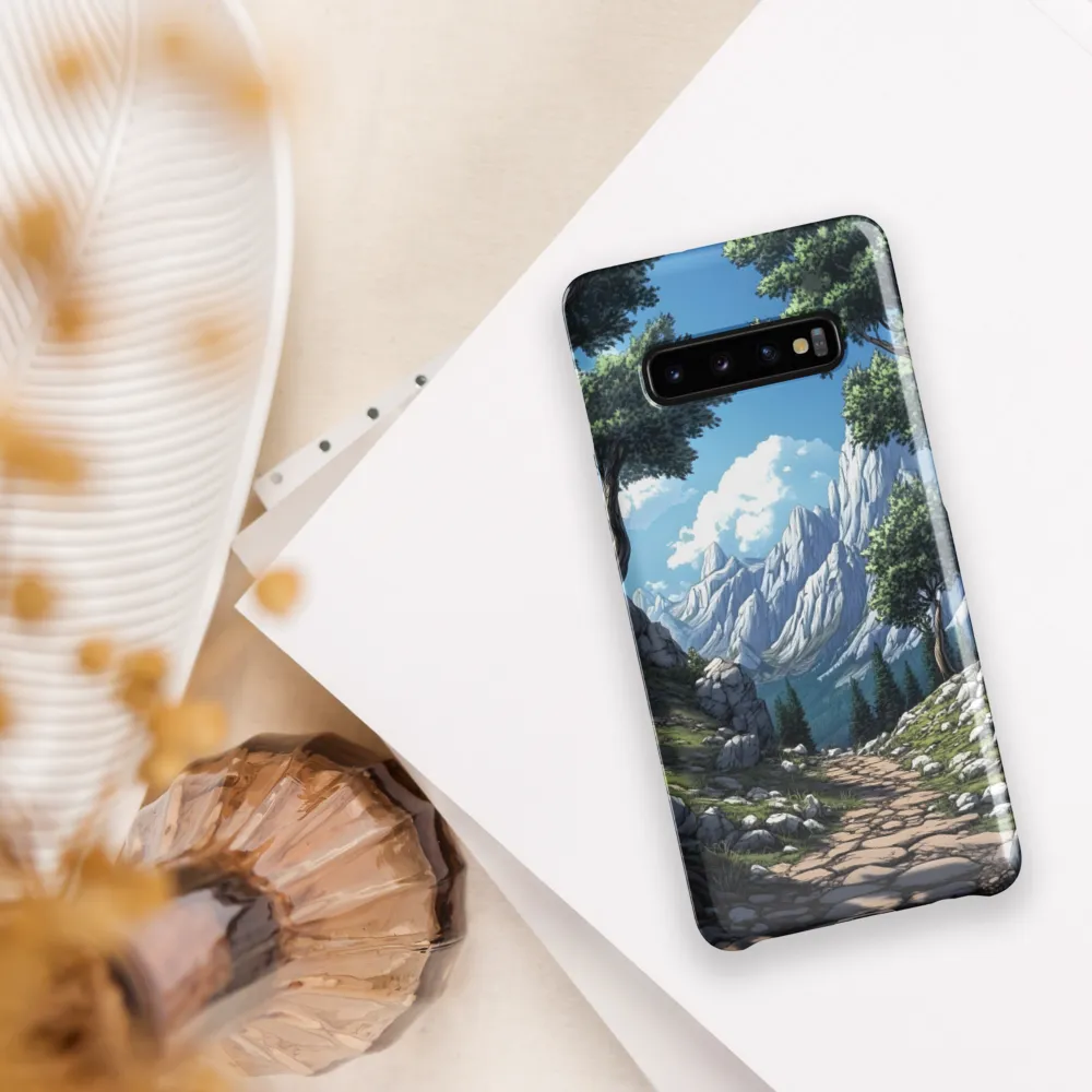 Journey Through Tranquility | Phone Case |  S10 Plus | Snap Case | Glossy