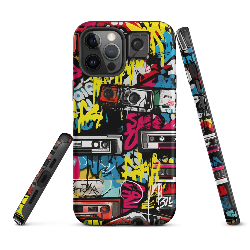 Urban Nostalgia: A Retro Cassette Explosion