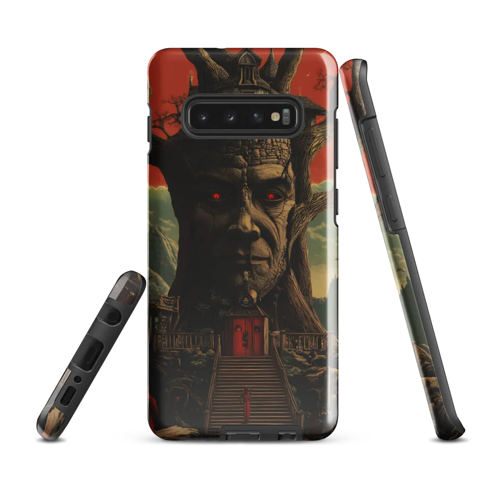 The Enigmatic Guardian of the Grove | Phone Case |  S10 Plus | Tough Case | Glossy