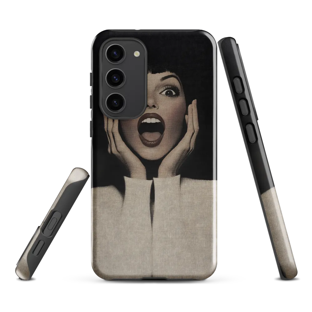 Eloquent Expression | Phone Case |  S23 Plus | Tough Case | Glossy