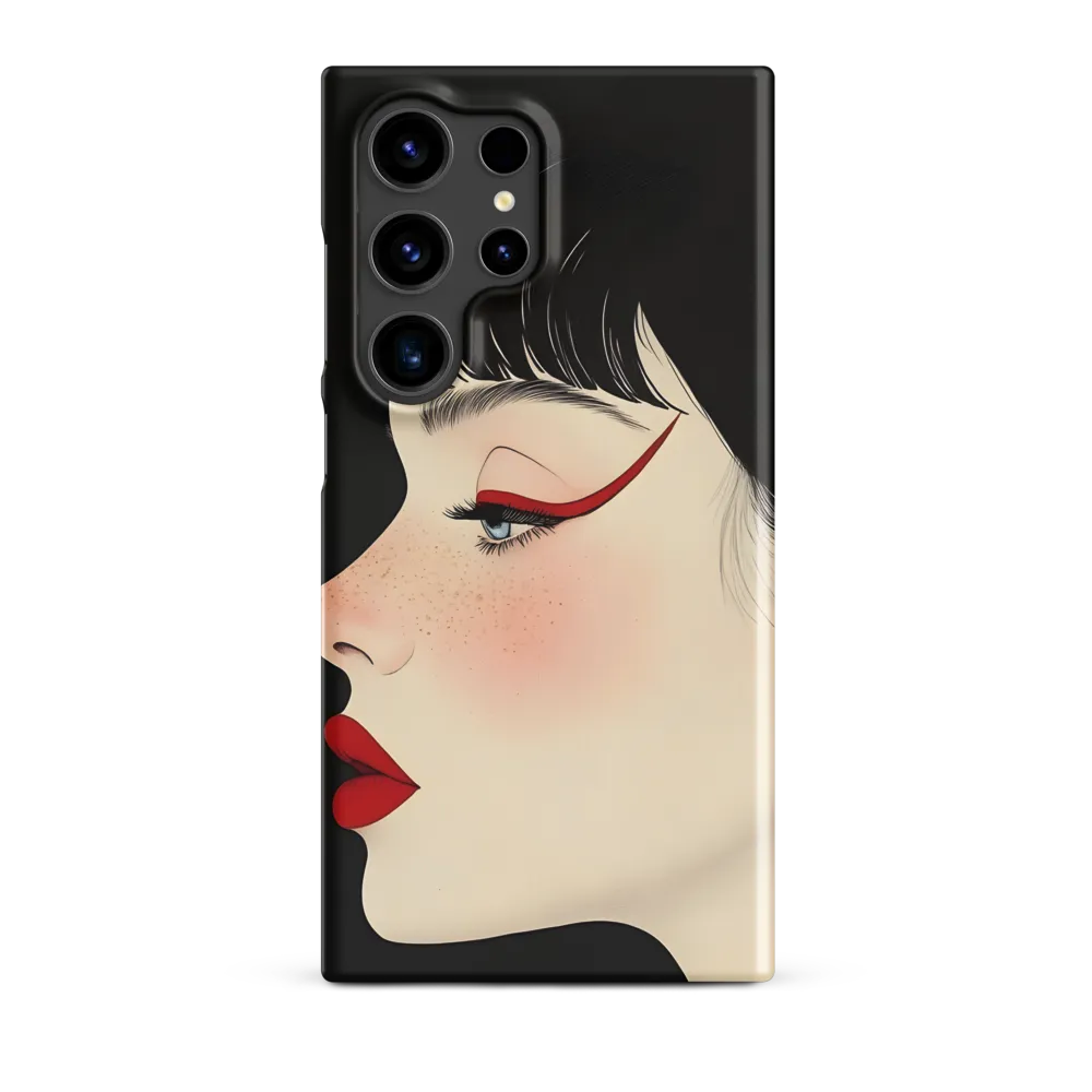 Elegance in Profile | Phone Case |  S24 Ultra | Snap Case | Matte