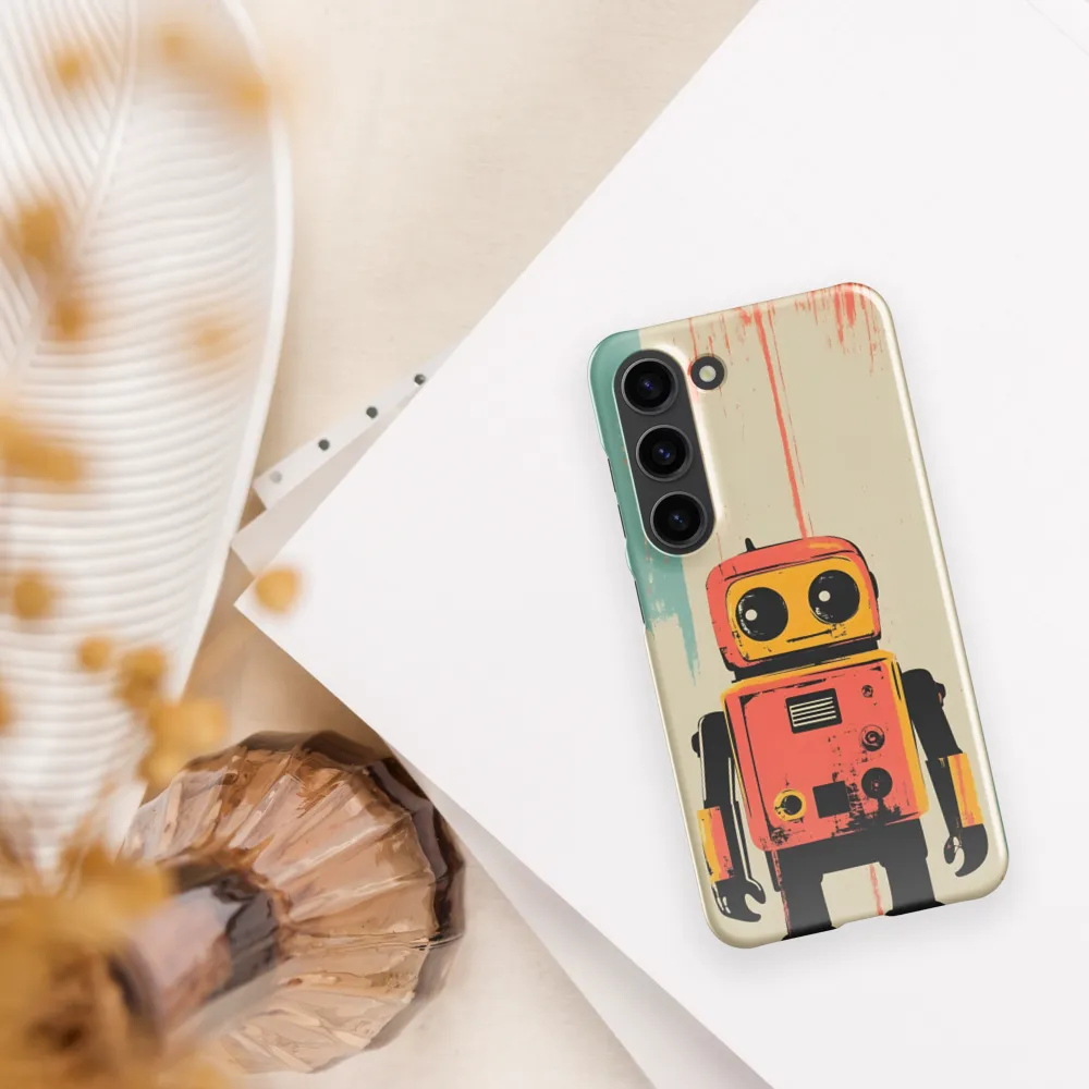 Retro Robot Charm