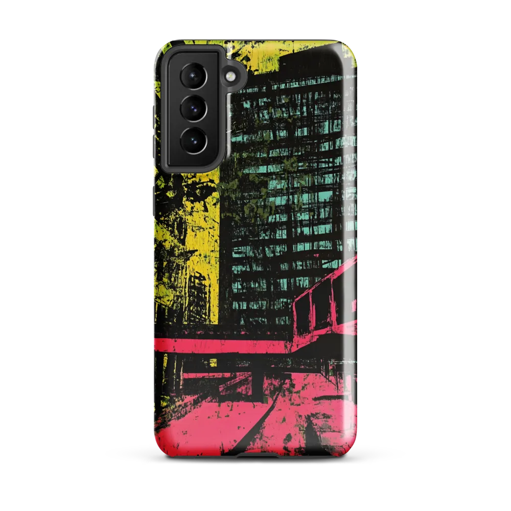 Neon Urbanity | Phone Case |  S21 Plus | Tough Case | Glossy