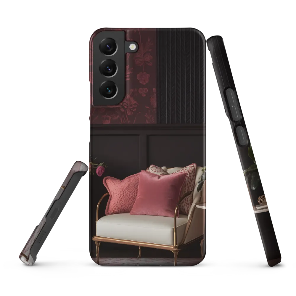 Elegance in Contrast: A Modern Interior Design | Phone Case |  S22 Plus | Snap Case | Matte