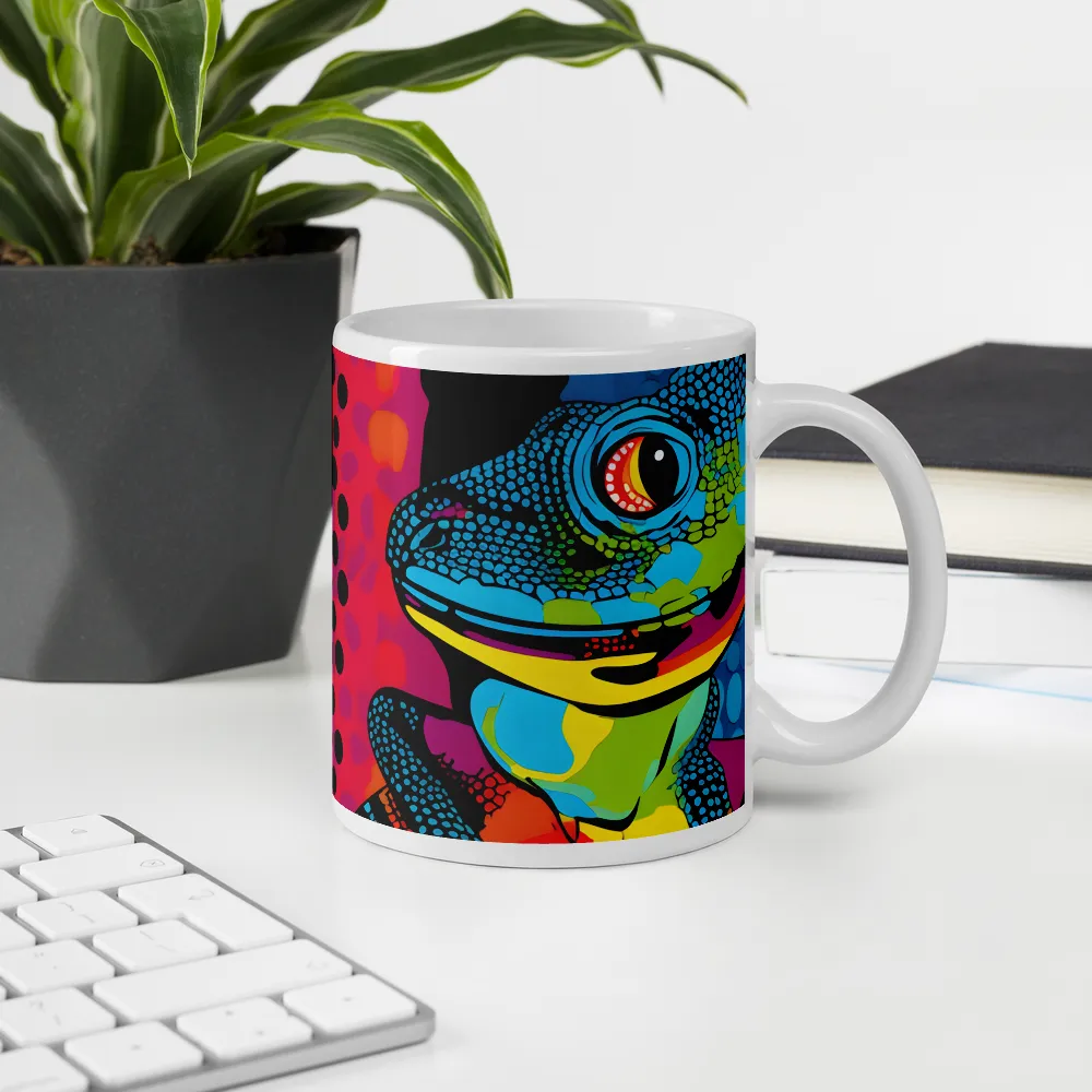 Colorful Encounters: The Playful Geckos | Mugs | Multiple Sizes & Colors