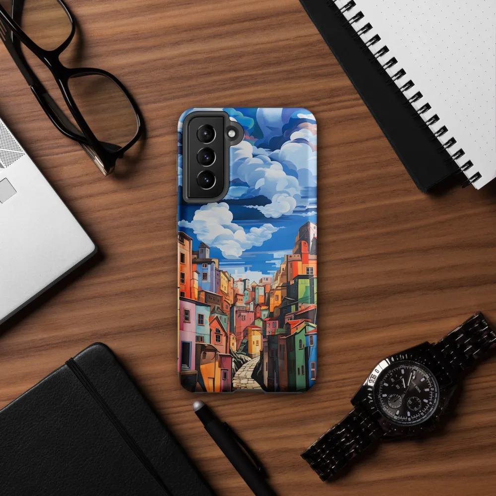 Whimsical Heights: A Vibrant Cityscape