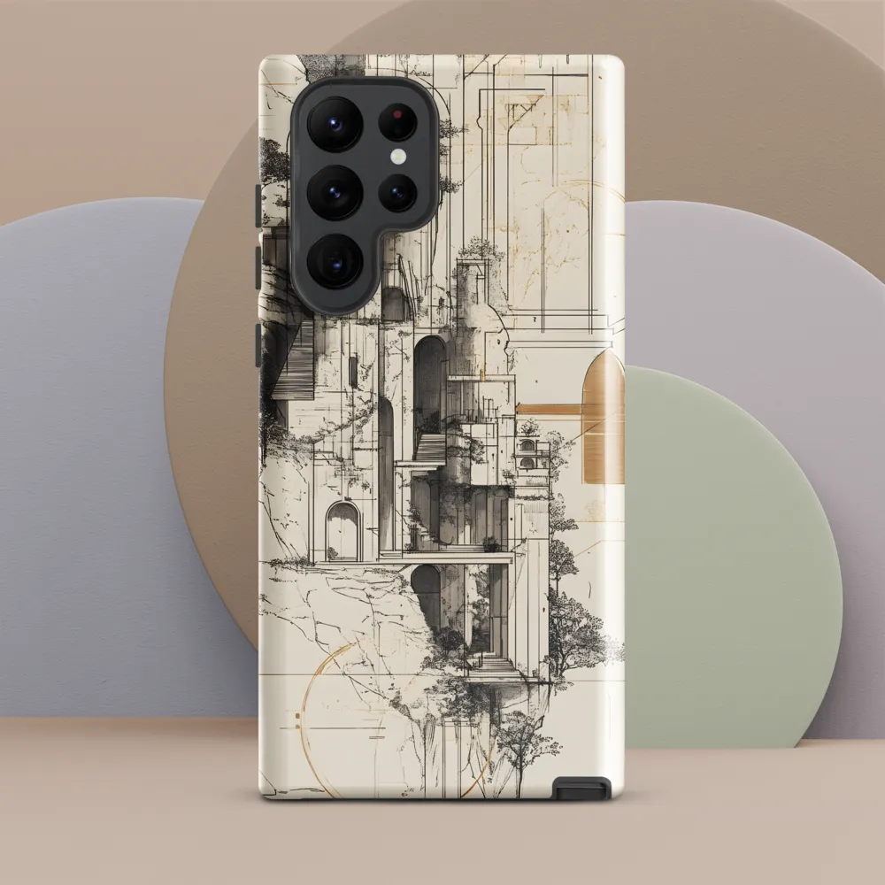 Ethereal Architectures | Phone Case |  S22 Ultra | Tough Case | Glossy