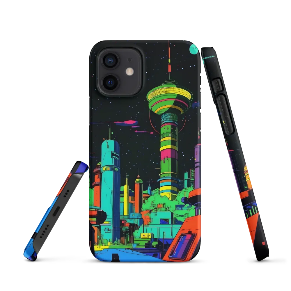 Neon Dreams: A Futuristic Cityscape