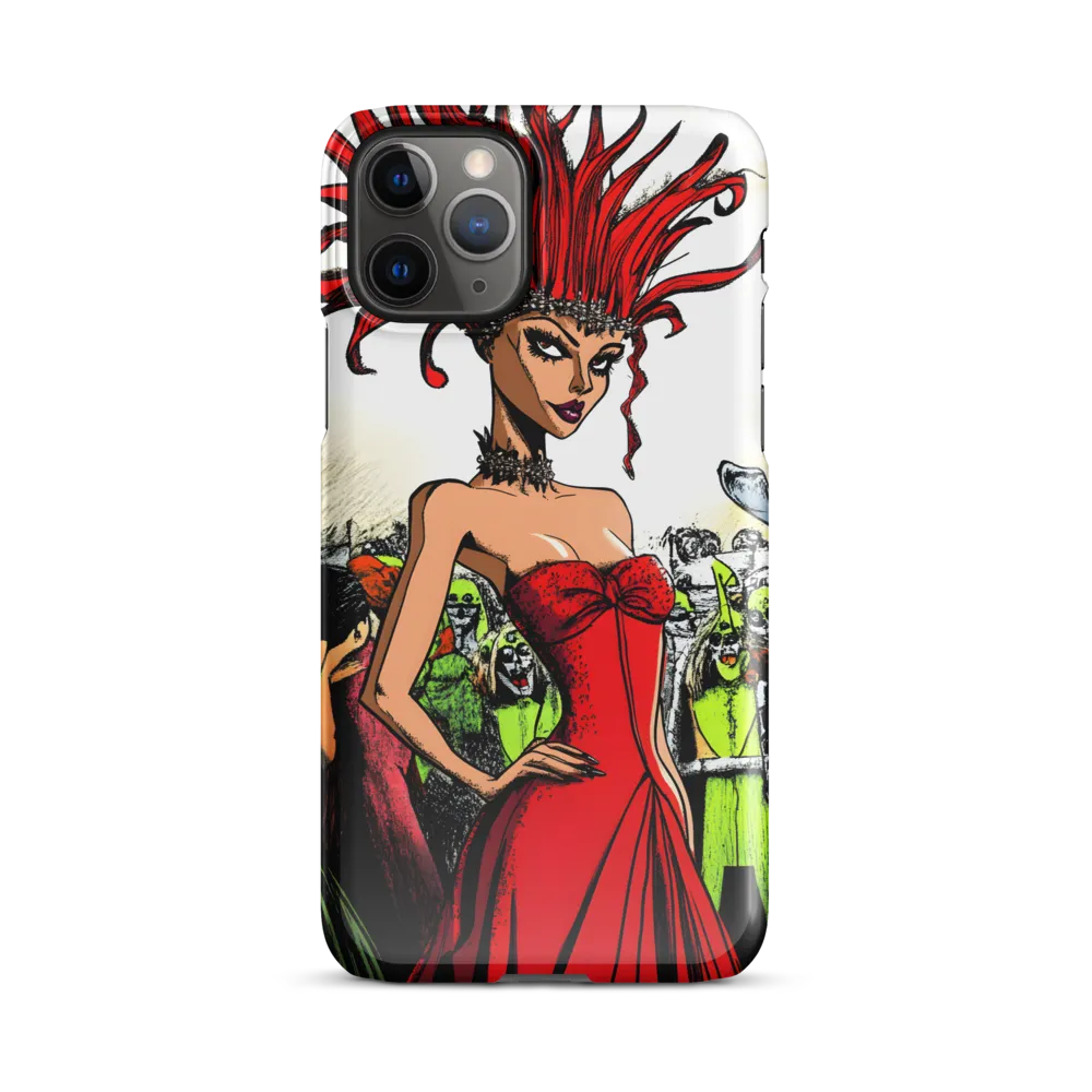Fiery Elegance: A Fashion Statement