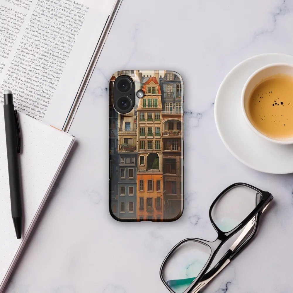 Charming Facades: A Tribute to Urban Living | Phone Case |  16 | Snap Case | Glossy