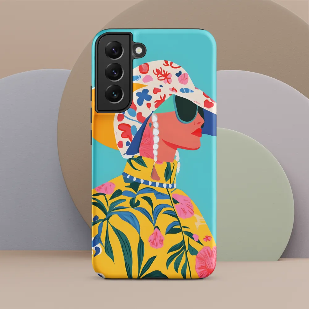 Tropical Confidence: A Fashion Portrait