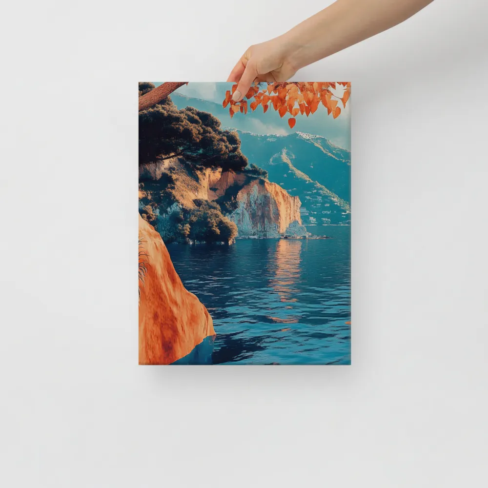 Elysian Waterscape | Canvas | 12″×16″