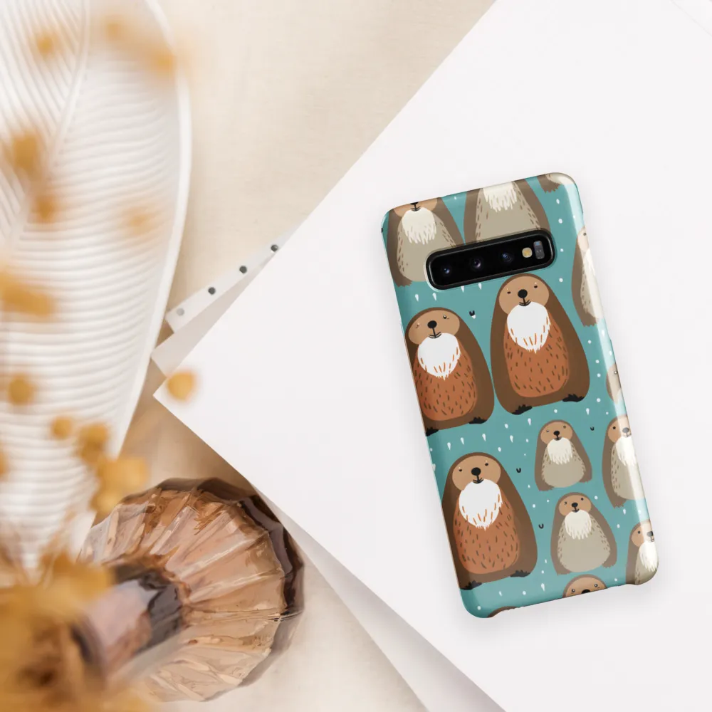 Whimsical Otter Pattern