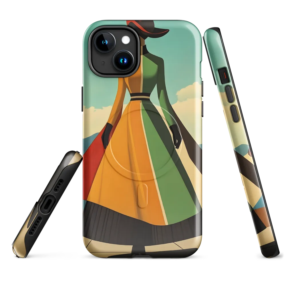 Elegance in Color | Phone Case |  15 Plus | MagSafe® Tough Case | Glossy