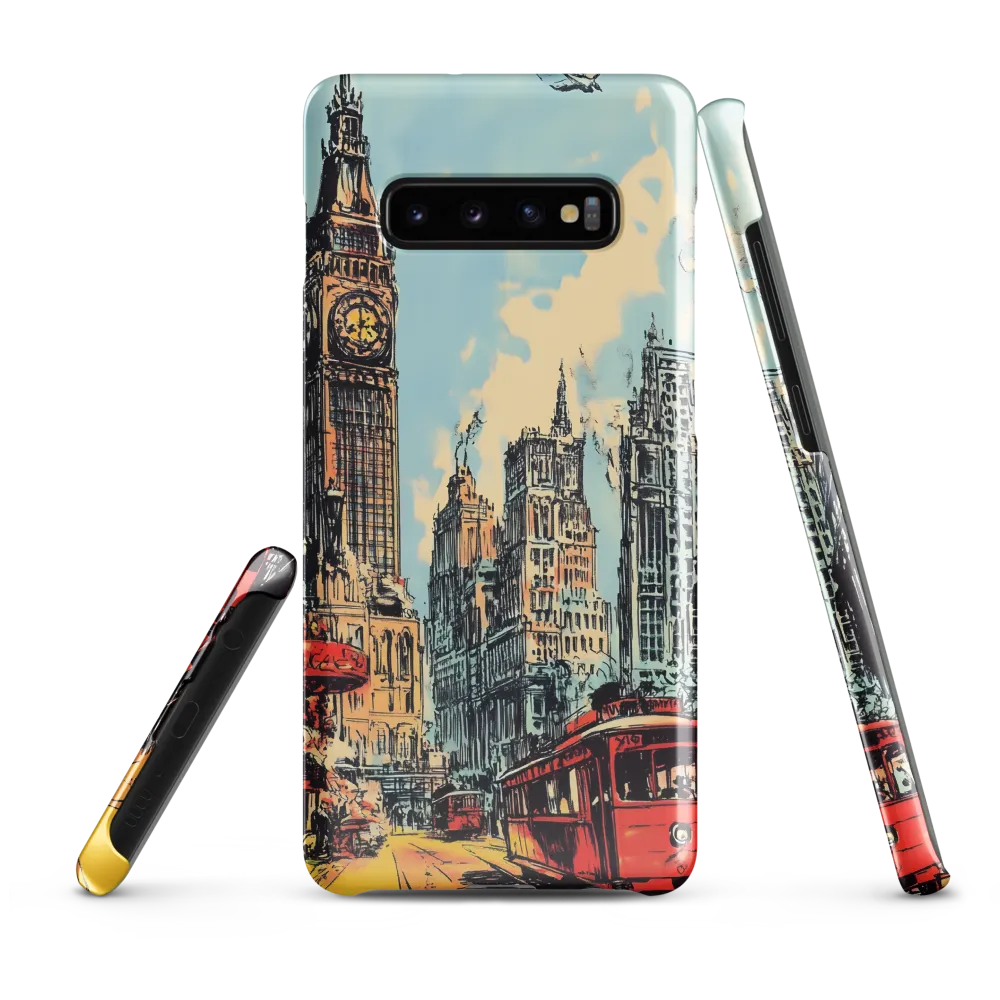 The Heartbeat of the City | Phone Case |  S10 Plus | Snap Case | Glossy