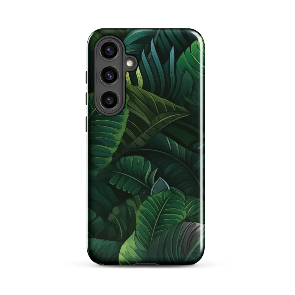 Lush Canopy: A Tropical Foliage Study