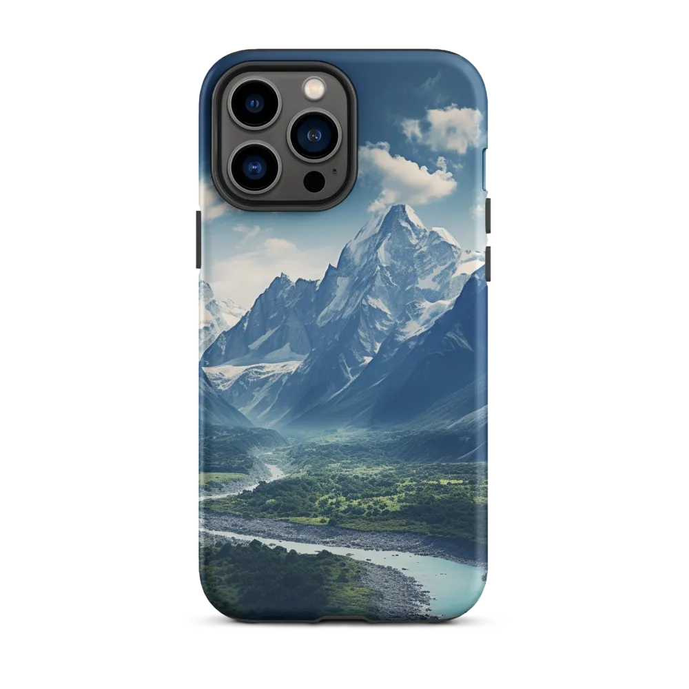 Majestic Serenity: A Landscape of Mountains and Rivers