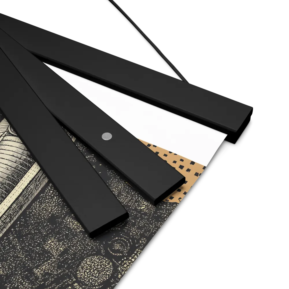 Voyage to the Unknown | Poster With Black Wood Hanger | 8″×10″