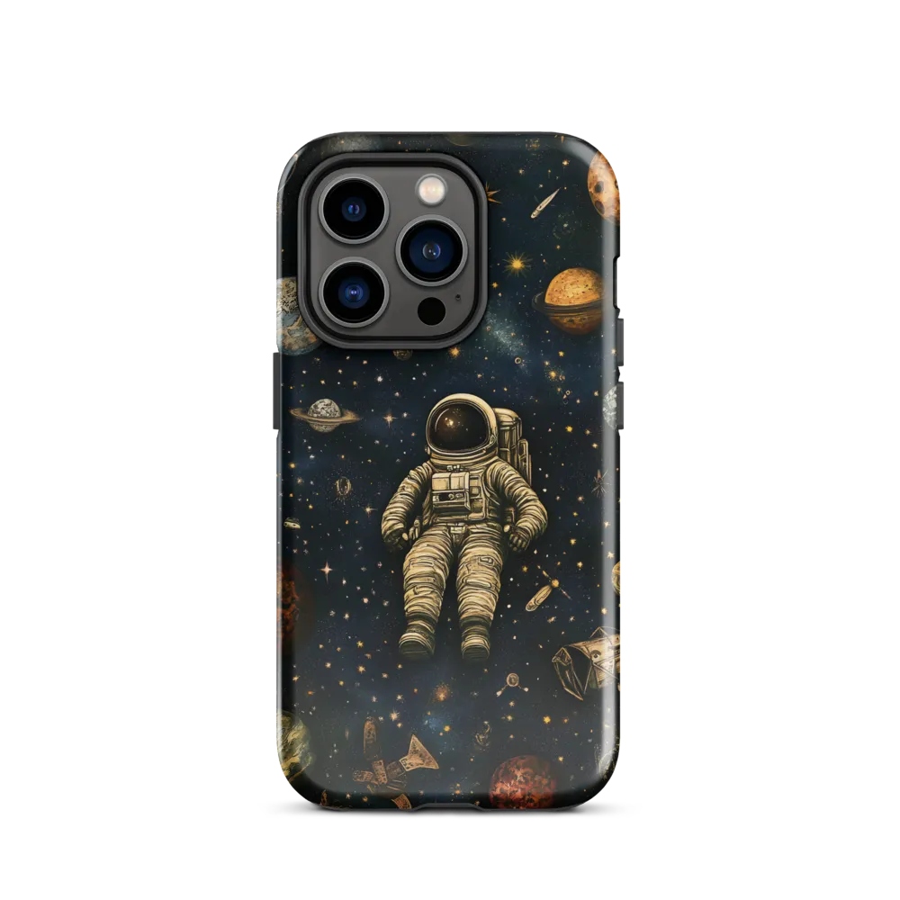 Cosmic Voyage: An Astronaut's Solitude