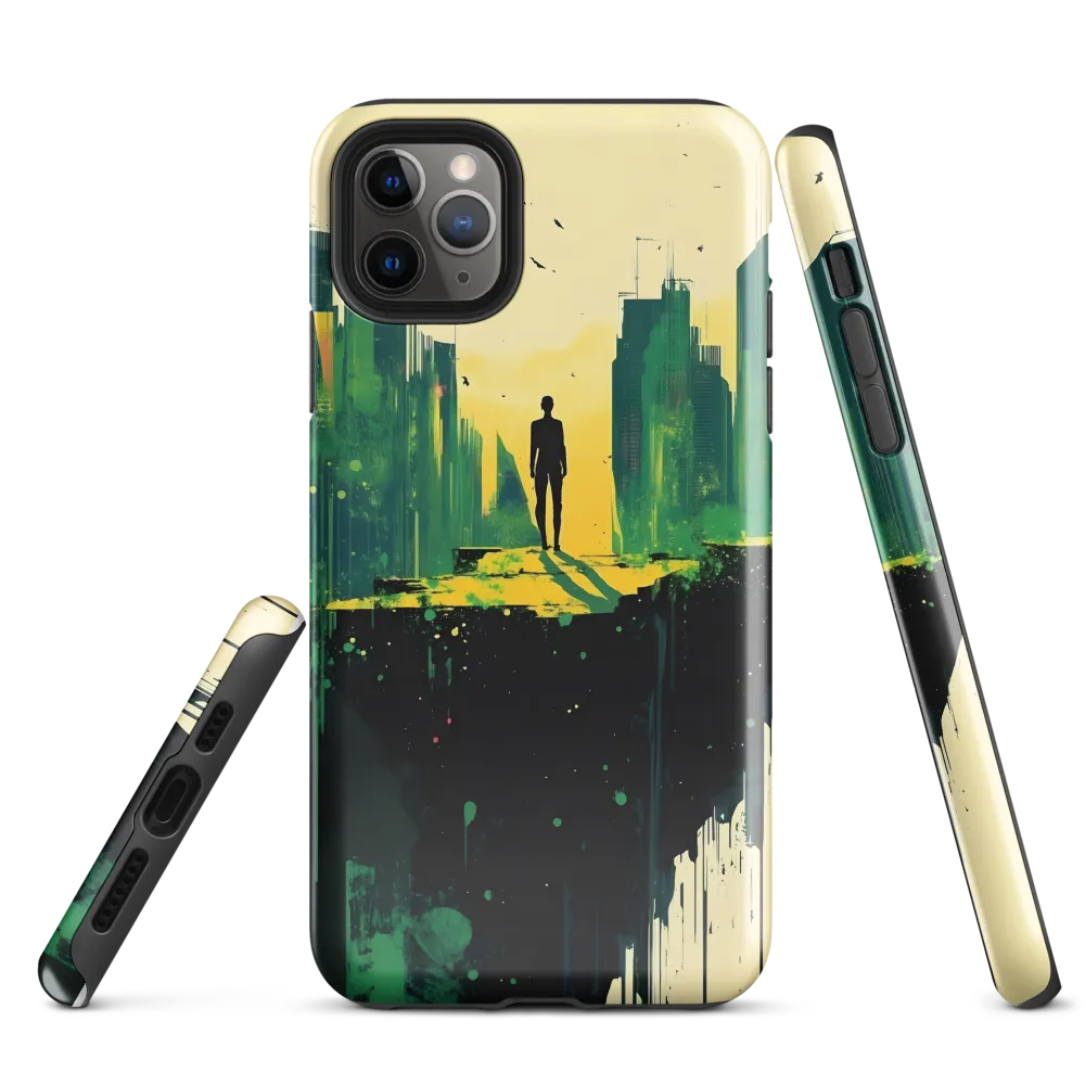 Ethereal Solitude in an Urban Landscape | Phone Case |  11 Pro Max | Tough Case | Glossy