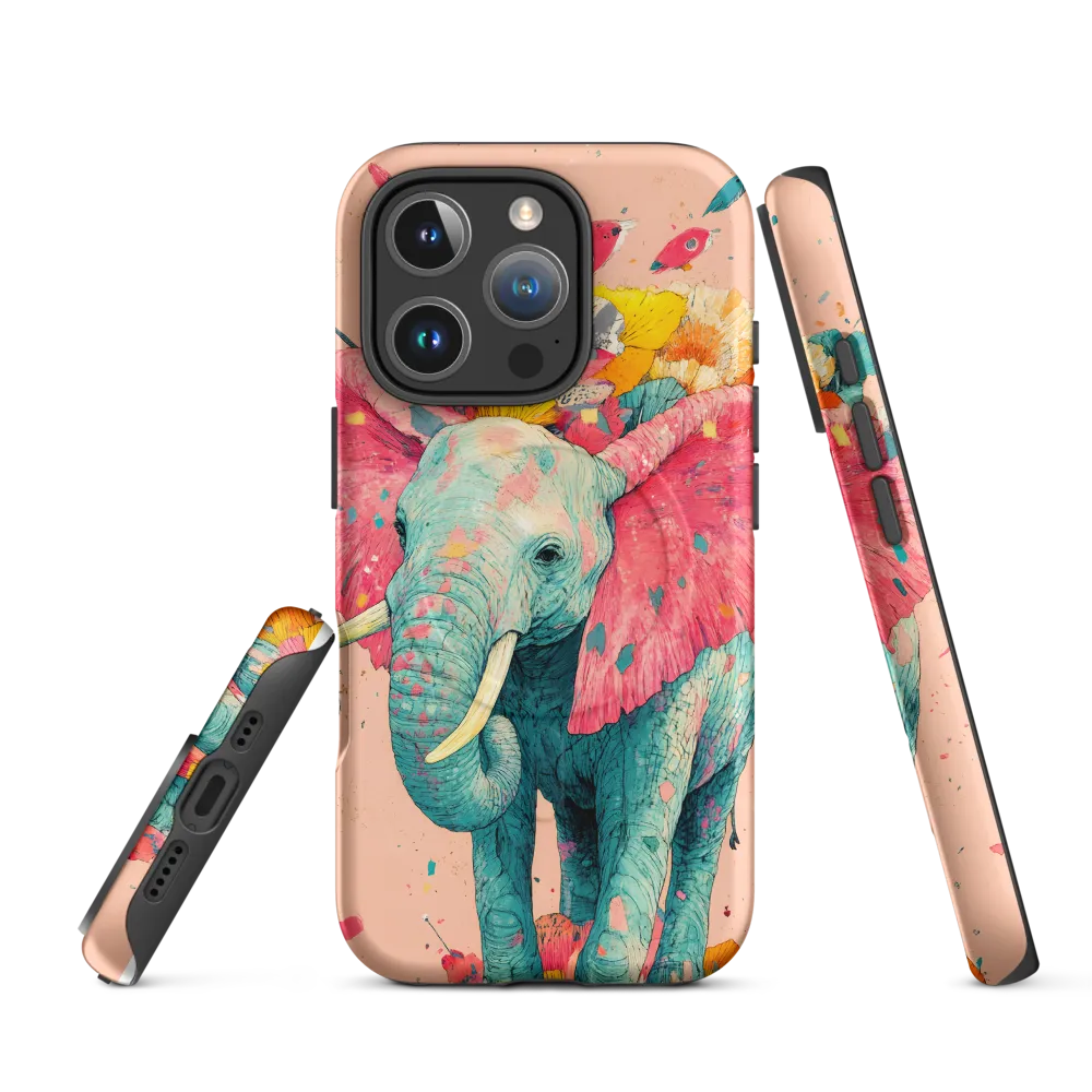 Whimsical Elegance: The Floral Elephant