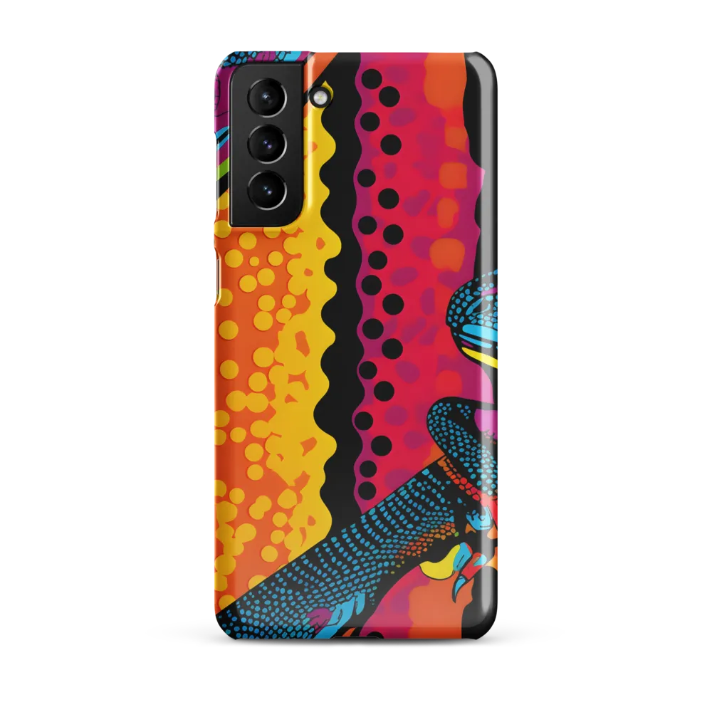 Colorful Encounters: The Playful Geckos