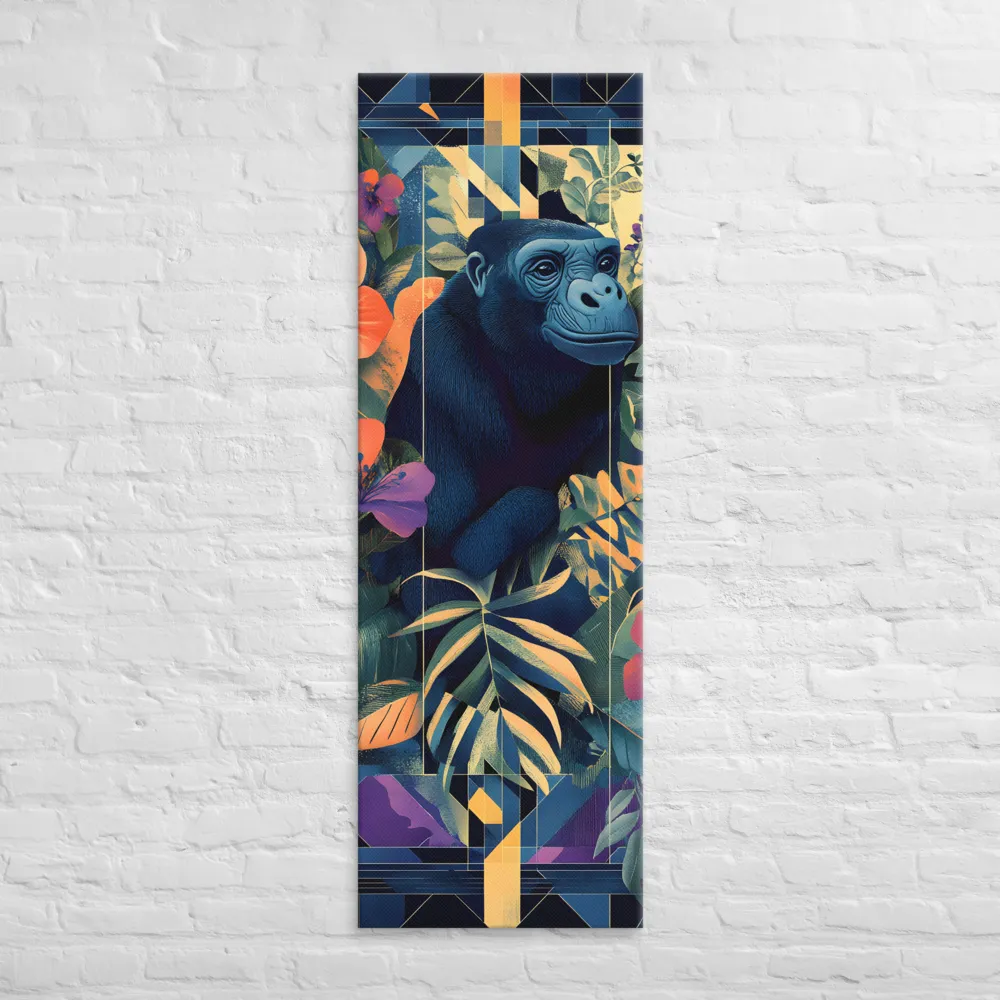 Harmony of Nature and Geometry | Canvas | 20″×60″