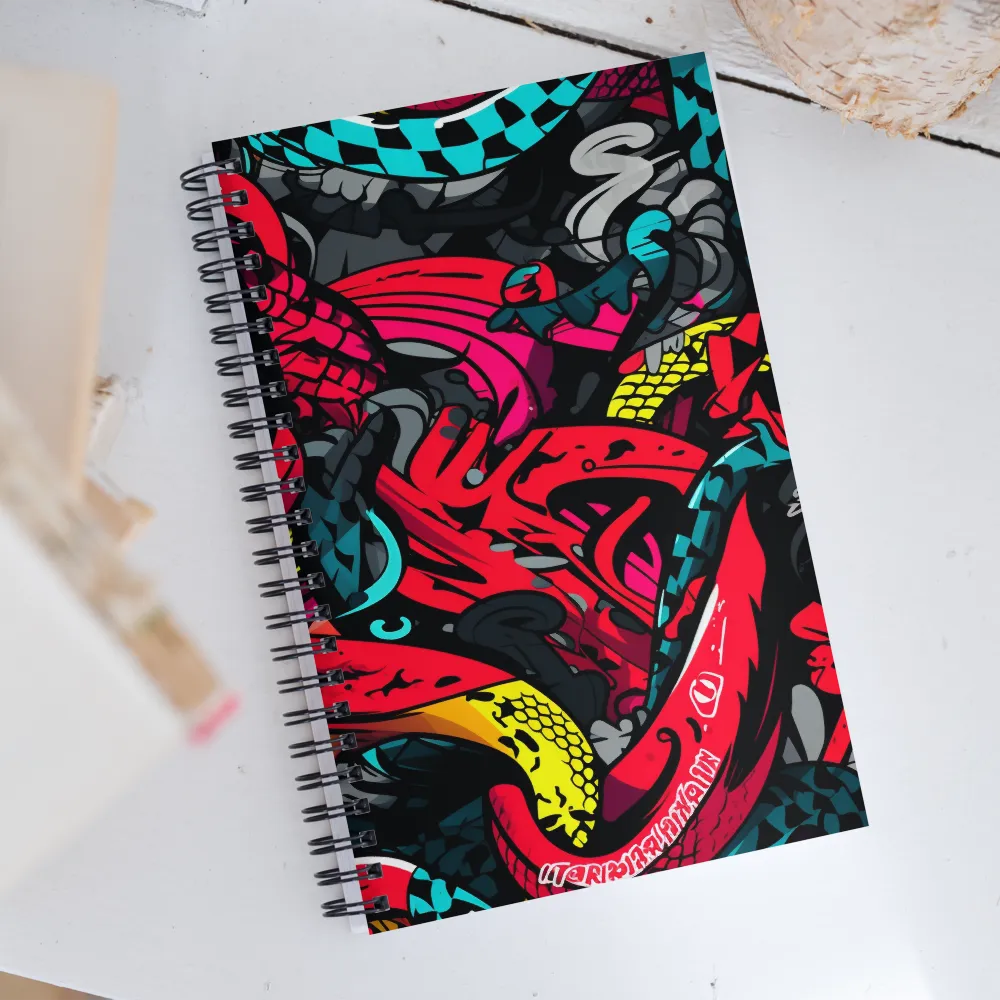 Chaos of Serpents | Spiral Notebook