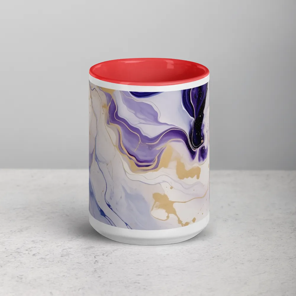 Abstract Fluid Marble Design | Mug