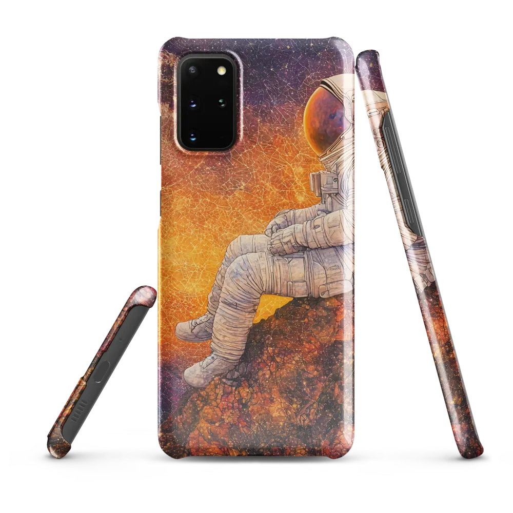 Cosmic Contemplation | Phone Case |  S20 Plus | Snap Case | Glossy