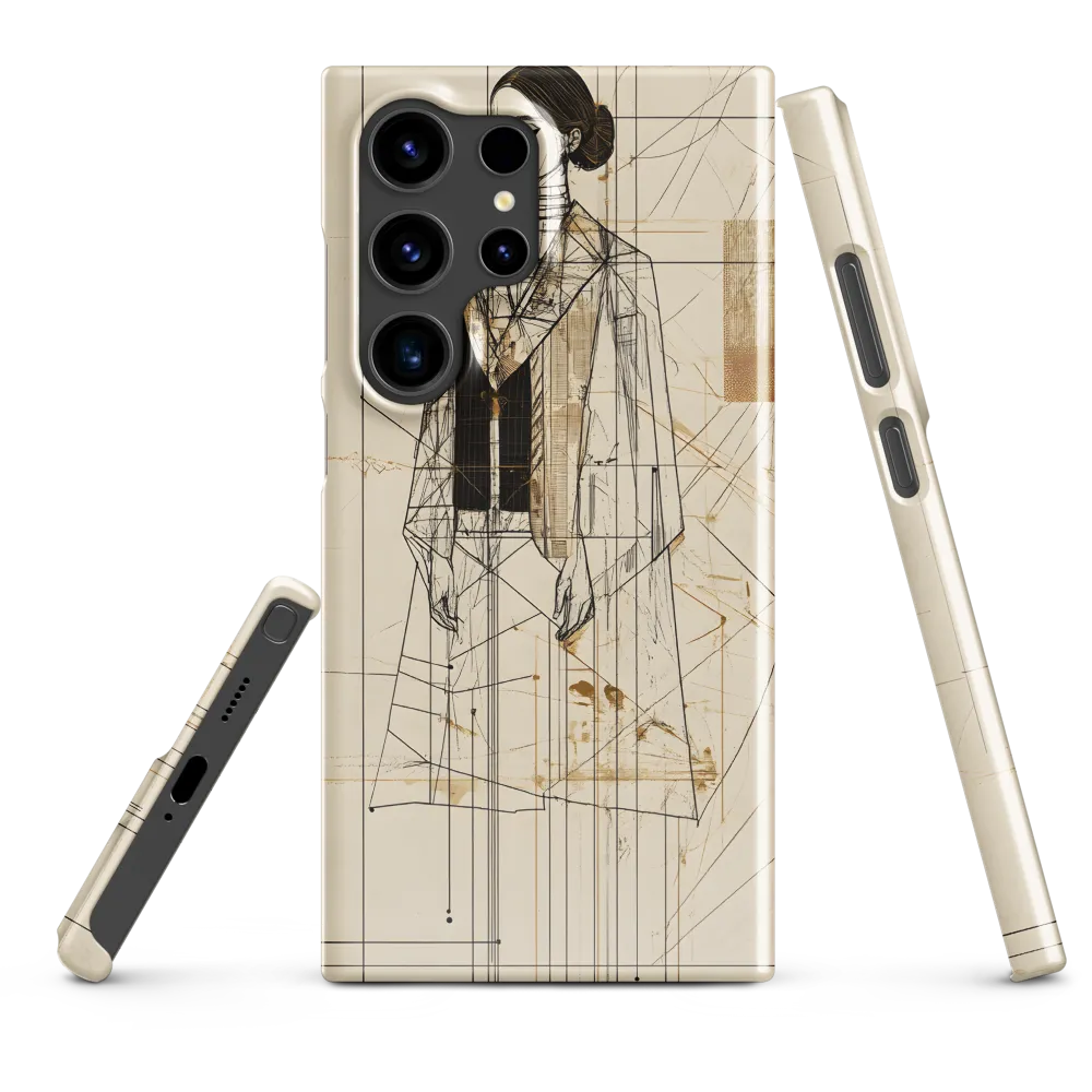Elegance in Lines | Phone Case |  S24 Ultra | Snap Case | Glossy