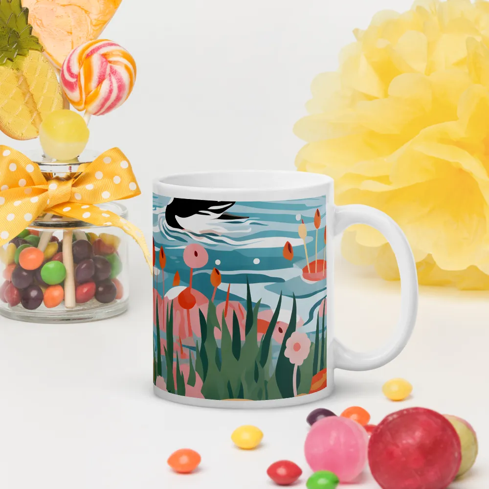 Serenity in Aquatic Harmony | Mugs | Multiple Sizes & Colors