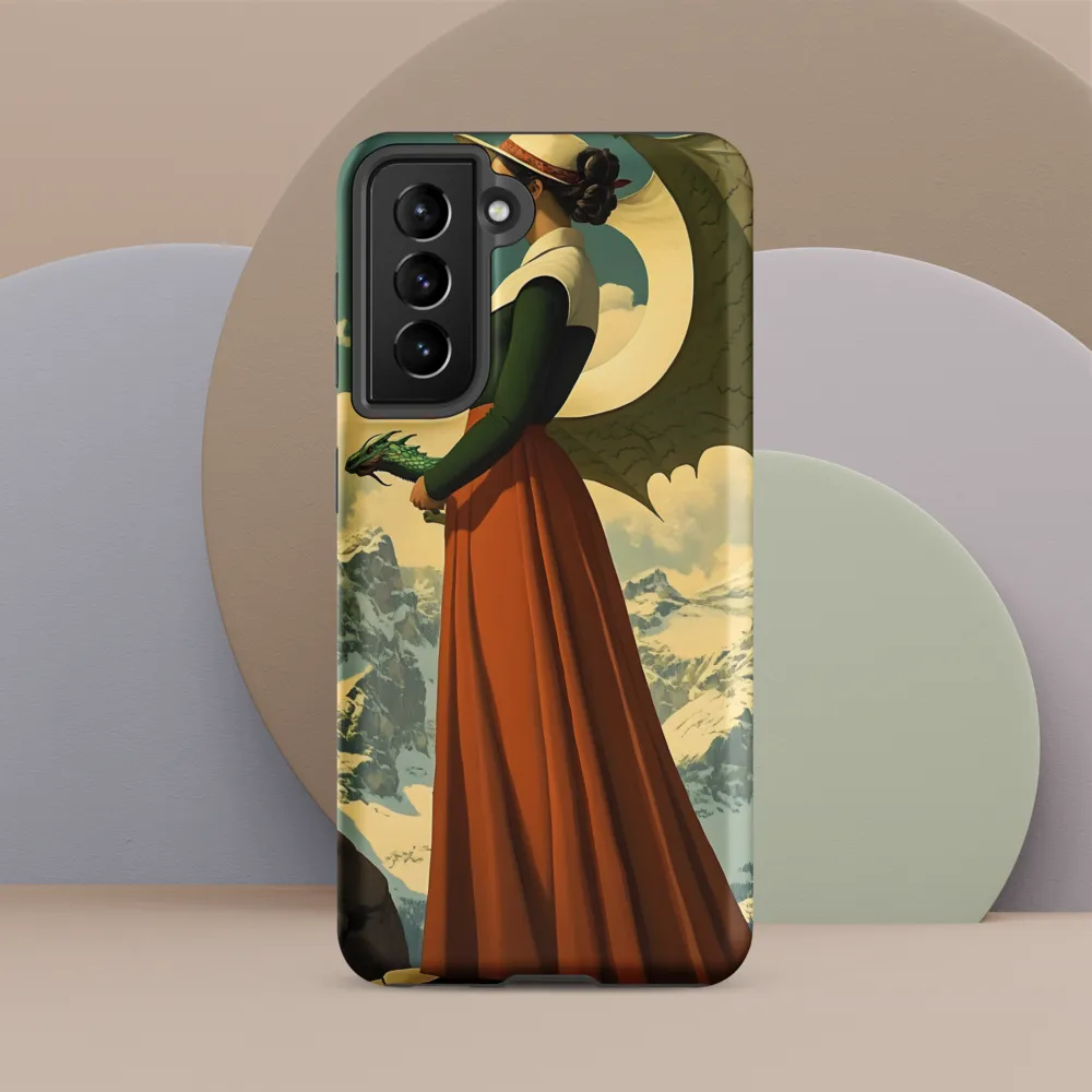 Mystic Harmony: The Dragon Keeper | Phone Case |  S21 | Tough Case | Matte