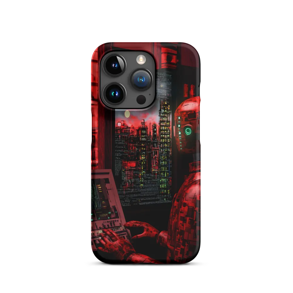Crimson Sentinel at the Control Window
