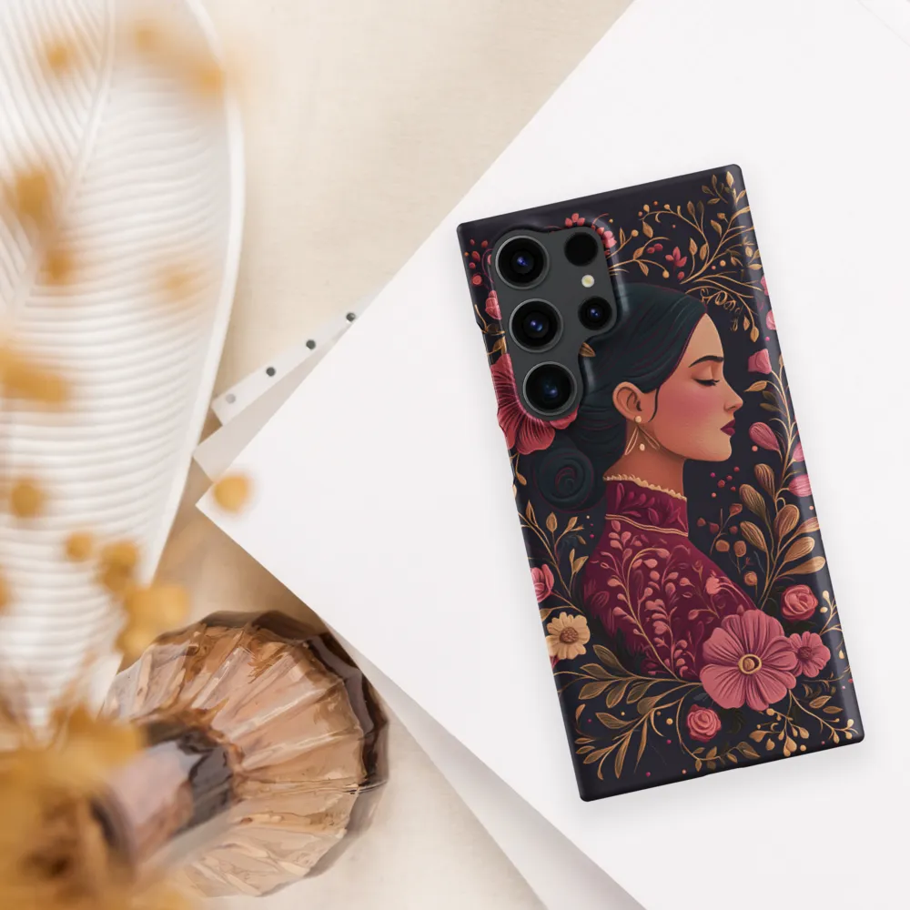 Portrait of Serenity | Phone Case |  S23 Ultra | Snap Case | Matte