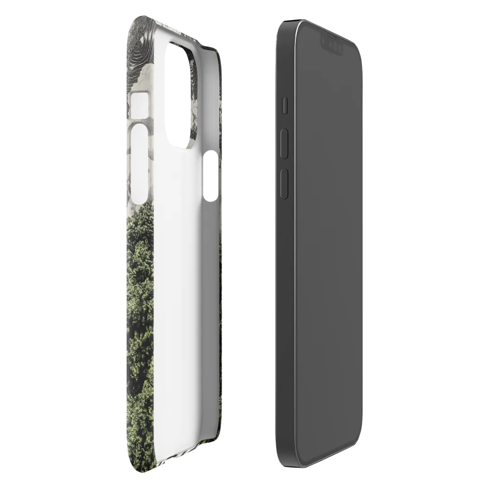 Waves of Serenity | Phone Case |  13 Pro Max | Snap Case | Glossy