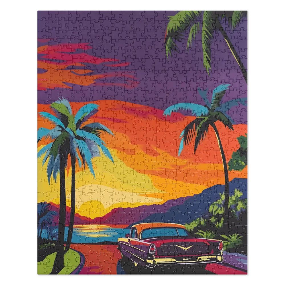 Sunset Drive | Jigsaw Puzzle | 520 pieces