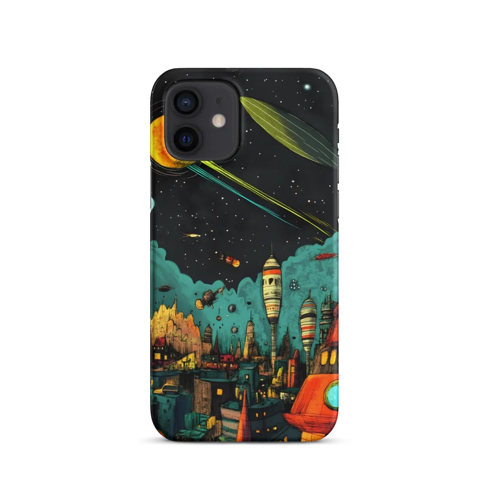 Galactic Cityscape: A Journey Through Imagination