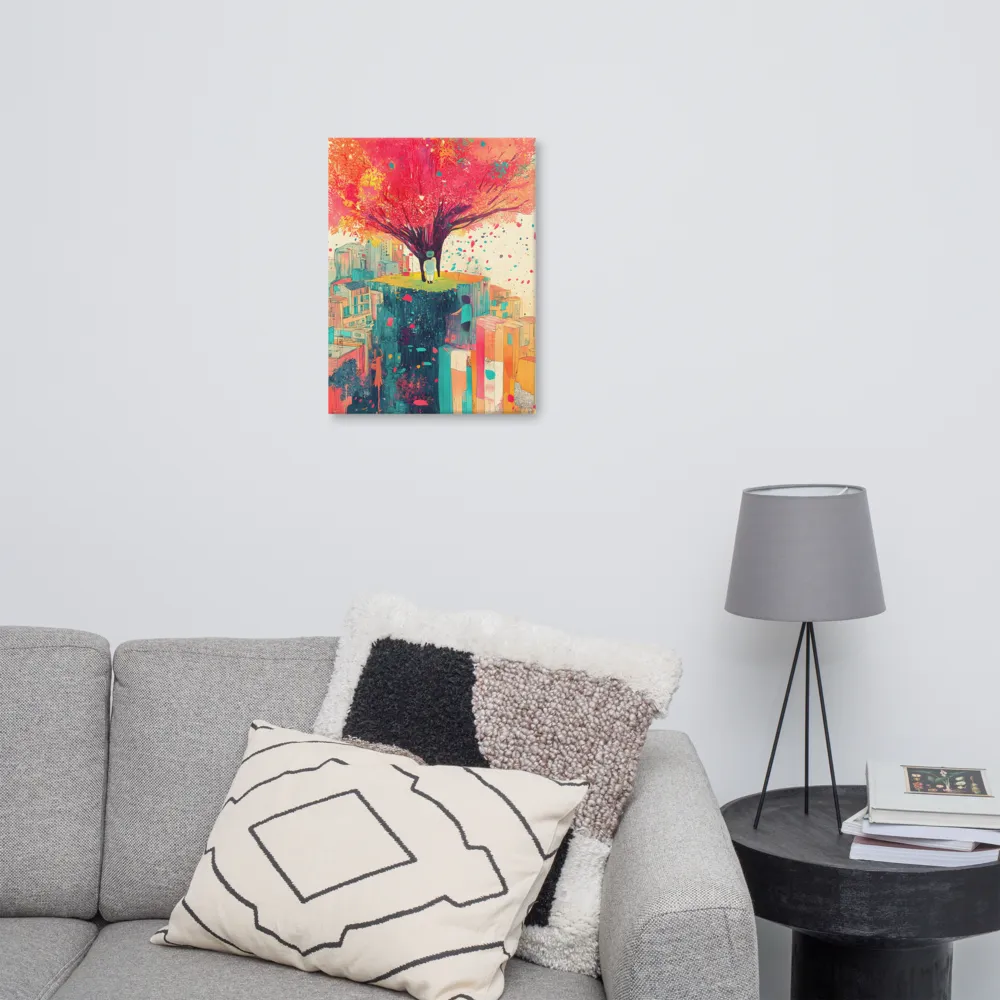 Whispers of Urban Dreams | Canvas | 18″×24″