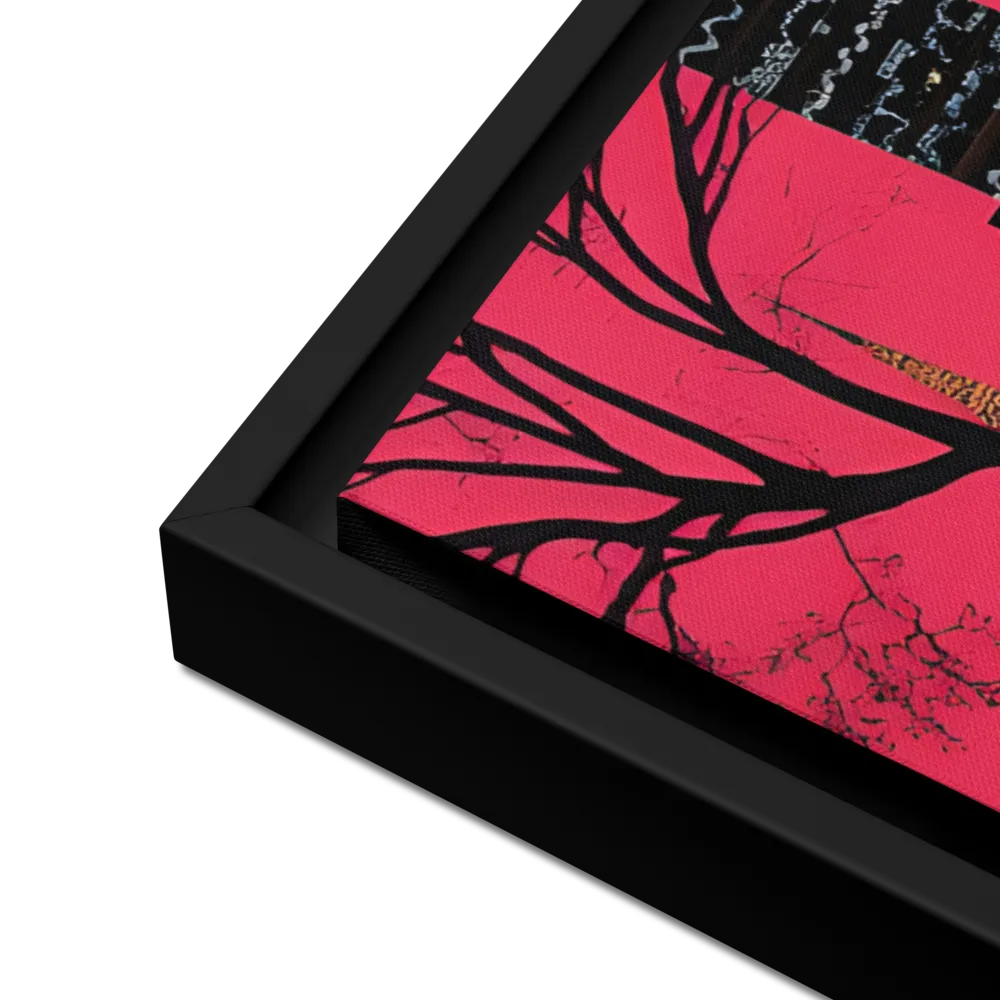 Urban Reverie | Canvas with Black Frame | 24″×36″